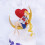 Sailor Moon Miniatures Χαριτωμένα Φιγούρες Διακοσμητικά Κέικ Κουκλόσπ 5