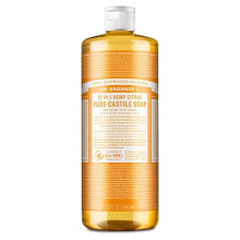Dr Bronner's Citrus Orange Pure-Castile Liquid Soap 946ml