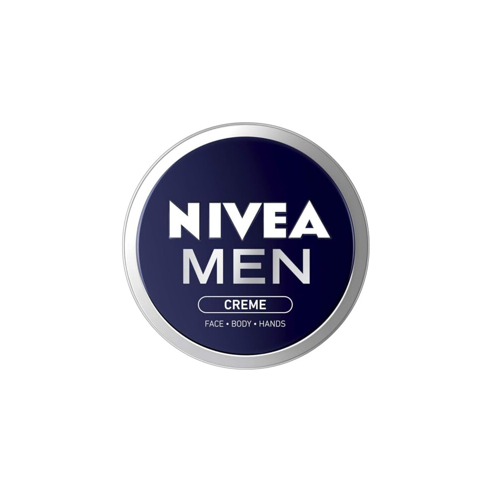 NIVEA MEN Crème Moisturiser, Face/Hand/Body, Aloe Vera & Vitamin E, 150ml