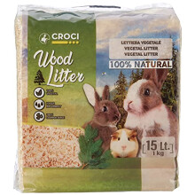 Croci Wood Litter, Fir Shavings, 15lt