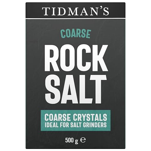 TIDMANS NATURAL ROCK SALT 500G