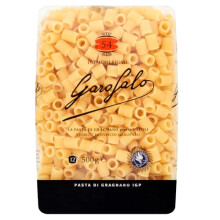 Garofalo Ditaloni Rigate Italian Soup Pasta - Vegan and Small Pasta Shapes, 500g (Pack of 1)