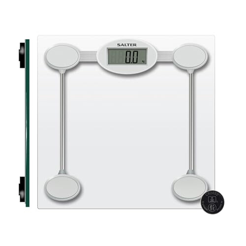 Salter Salter Digital Bathroom Scale 9018S - 180 KG Capacity, LCD Display