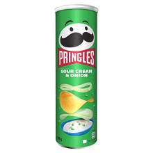Pringles Sour Cream & Onion Sharing Crisps 185g