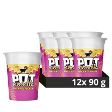 Pot Noodle Piri-Piri Chicken Instant Snack vegetarian quick to make noodles 12x 90 g