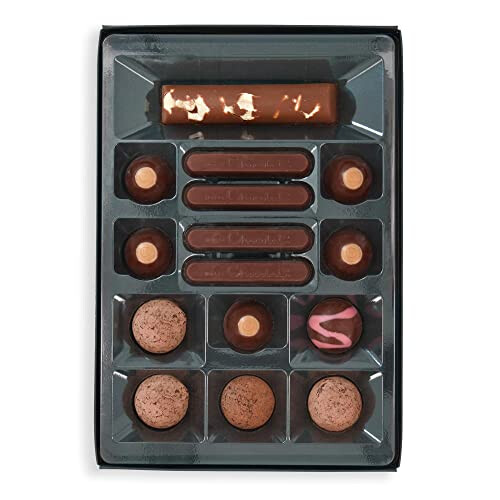 Hotel Chocolat Hotel Chocolat Vegan H-Box, 14 Chocolates, 145g 1