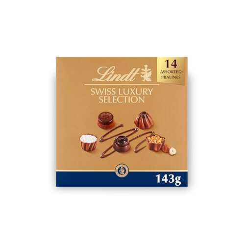 Lindt Lindt Swiss Luxury Selection Chocolate Box, 143g