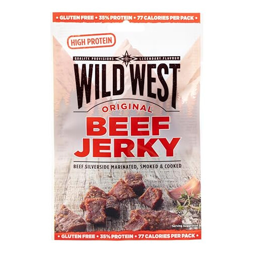 Wild West Original Beef Jerky 25 g (Pack of 12) 2