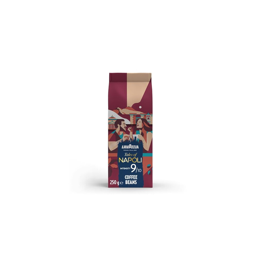 Lavazza Tales Of Napoli Coffee Beans 250G - Espresso, Cocoa & Caramel
