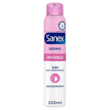 Sanex Dermo Invisible Antiperspirant - 200ml - 24hr Protection
