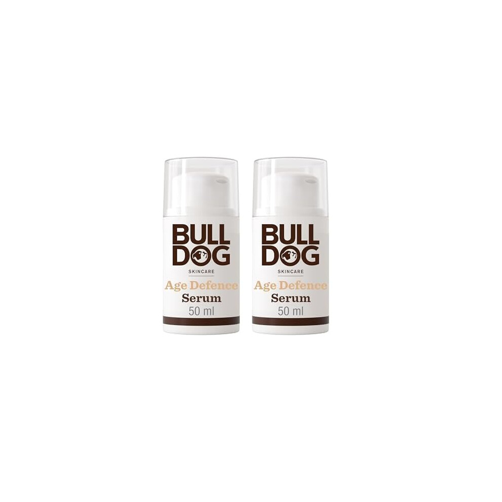 Bulldog Age Defence Face Serum for Men, 50ml (Pack of 2)