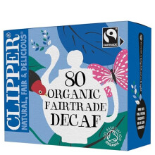 Clipper Organic Everyday Decaf Tea Bags, 80 Count, Biodegradable