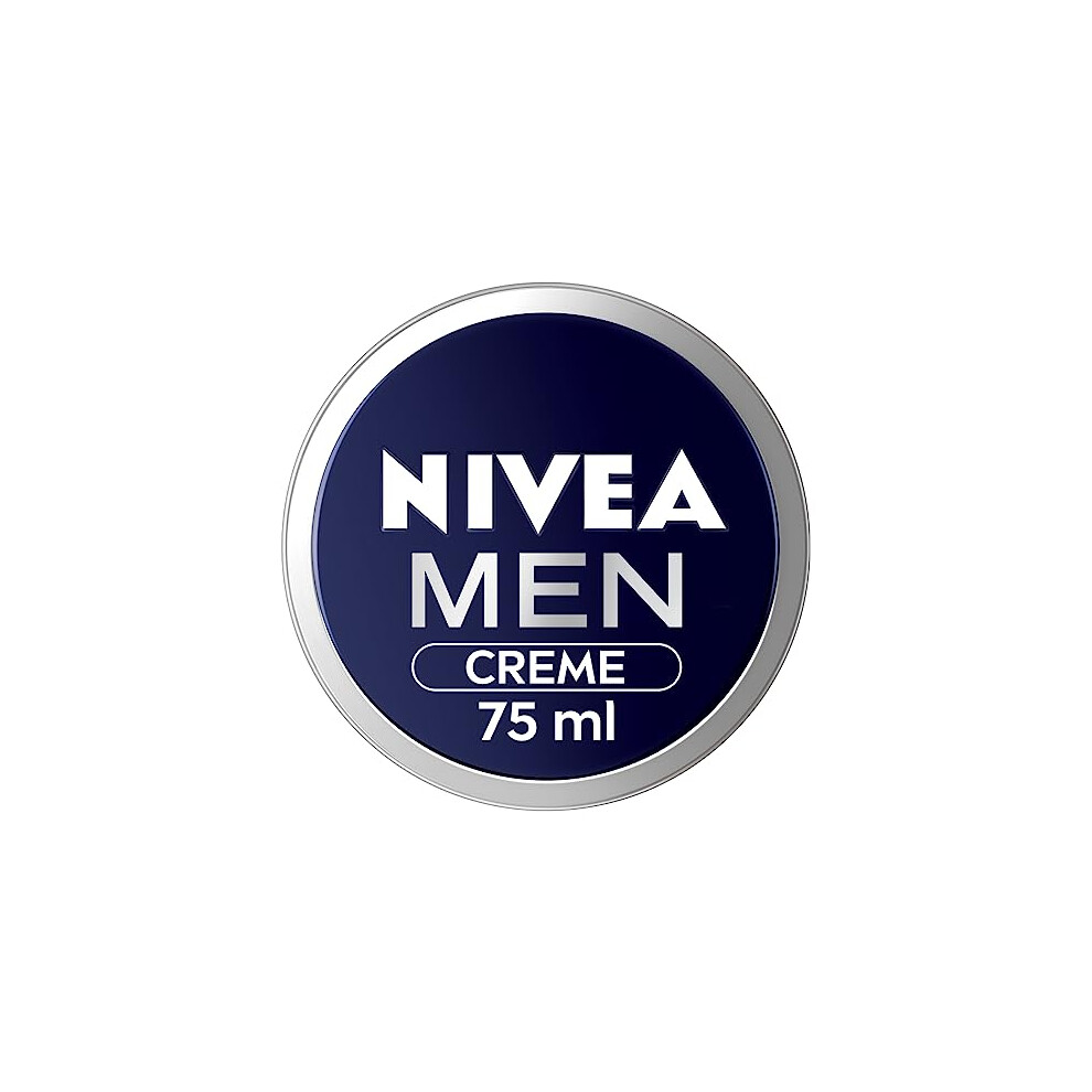 Nivea Men's Cream Creme 75Ml - Face, Body & Hand Vitamin E