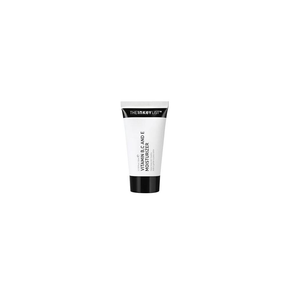The INKEY List Vitamin B, C and E Moisturiser 50ml, Lightweight Moisturising Face Cream, AM/PM Skincare, Vegan Friendly, Suitable For All Skin Types