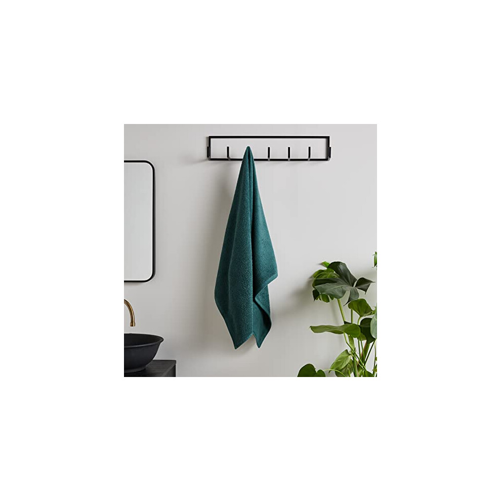 Catherine Lansfield Quick Dry Cotton Hand Towel Forest Green-image-OPC-PHFT6RM-NEW