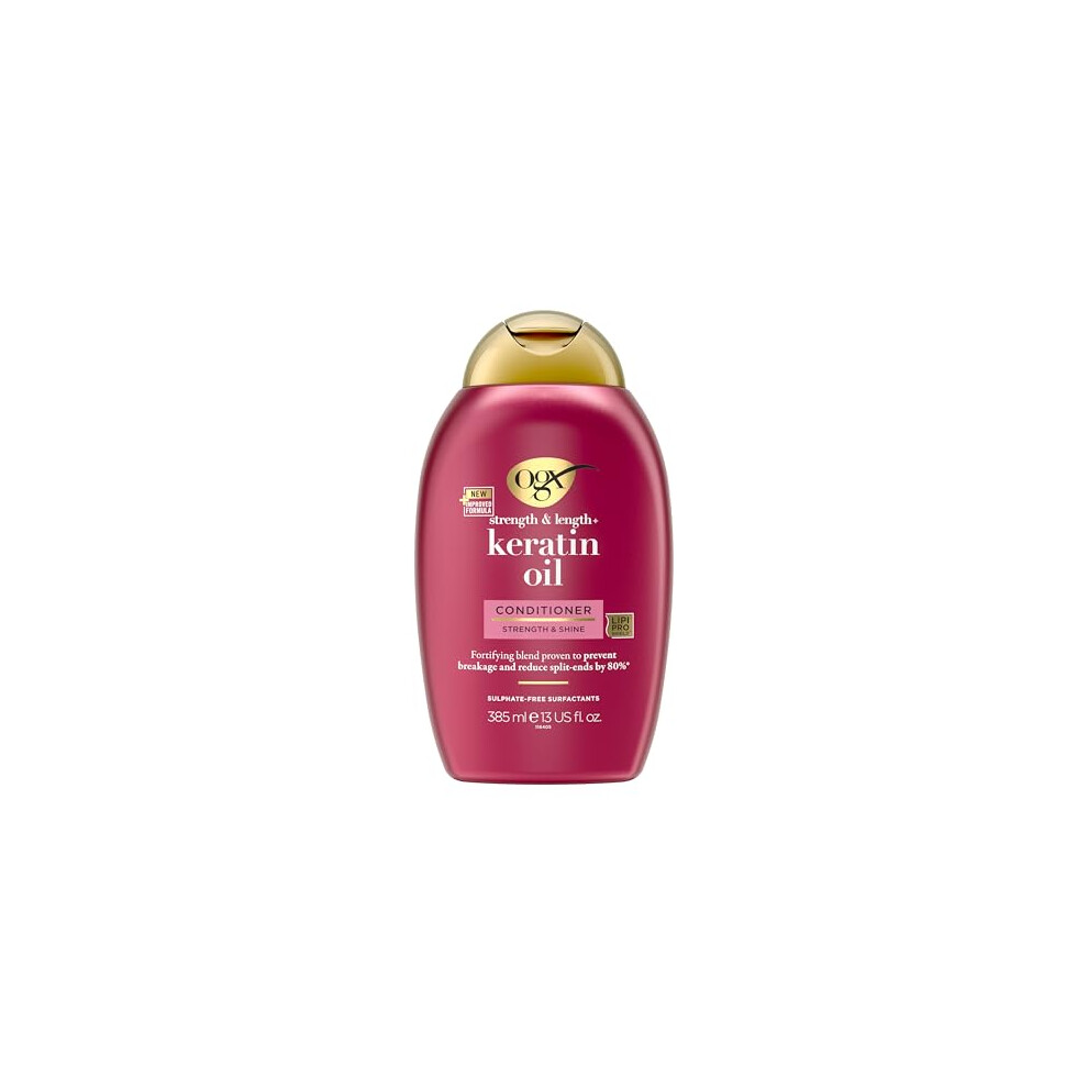 Ogx Anti-Breakage Keratin Conditioner For Dry Hair, 385 Ml
