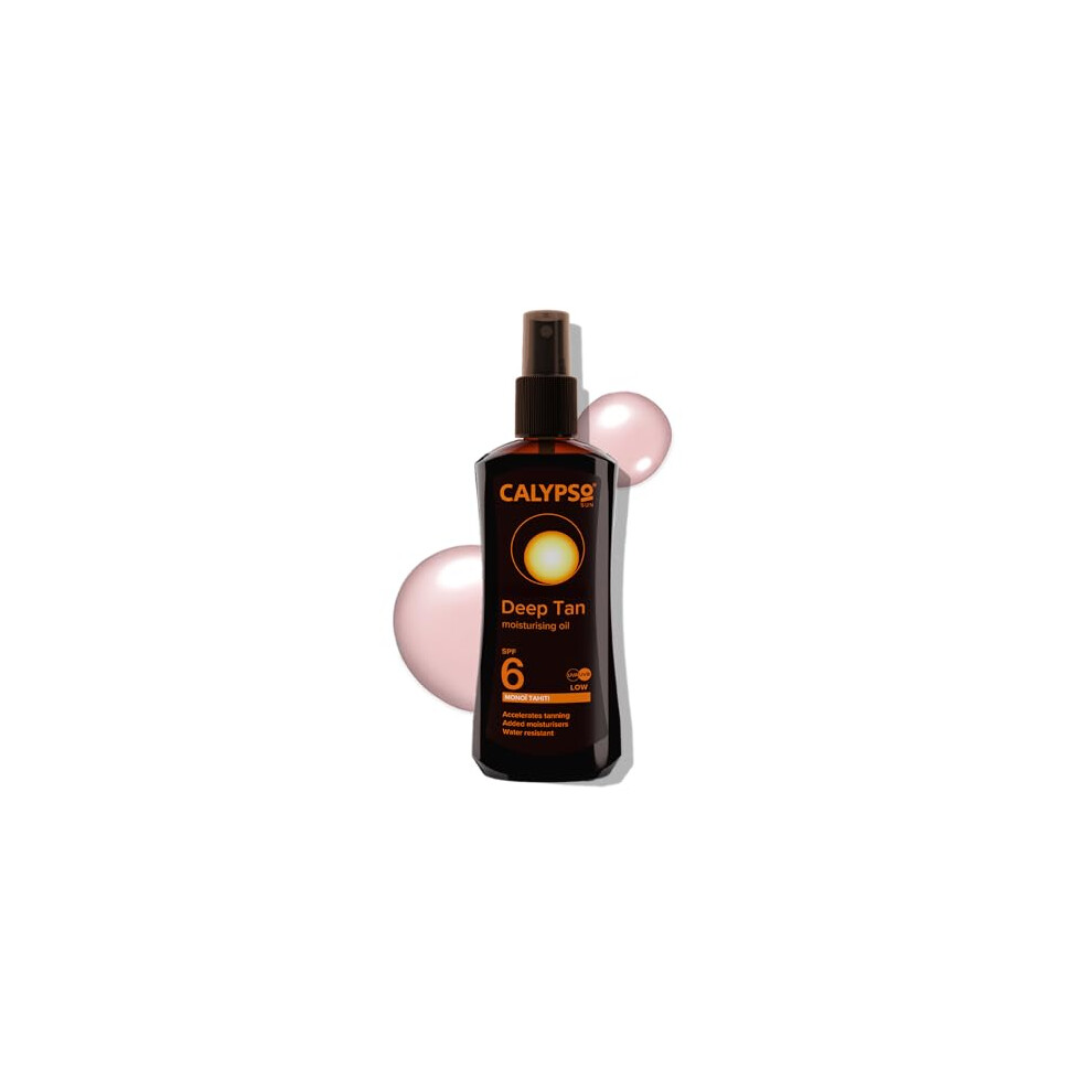 Calypso Deep Tanning Oil Spray SPF6 Monoi Tahiti