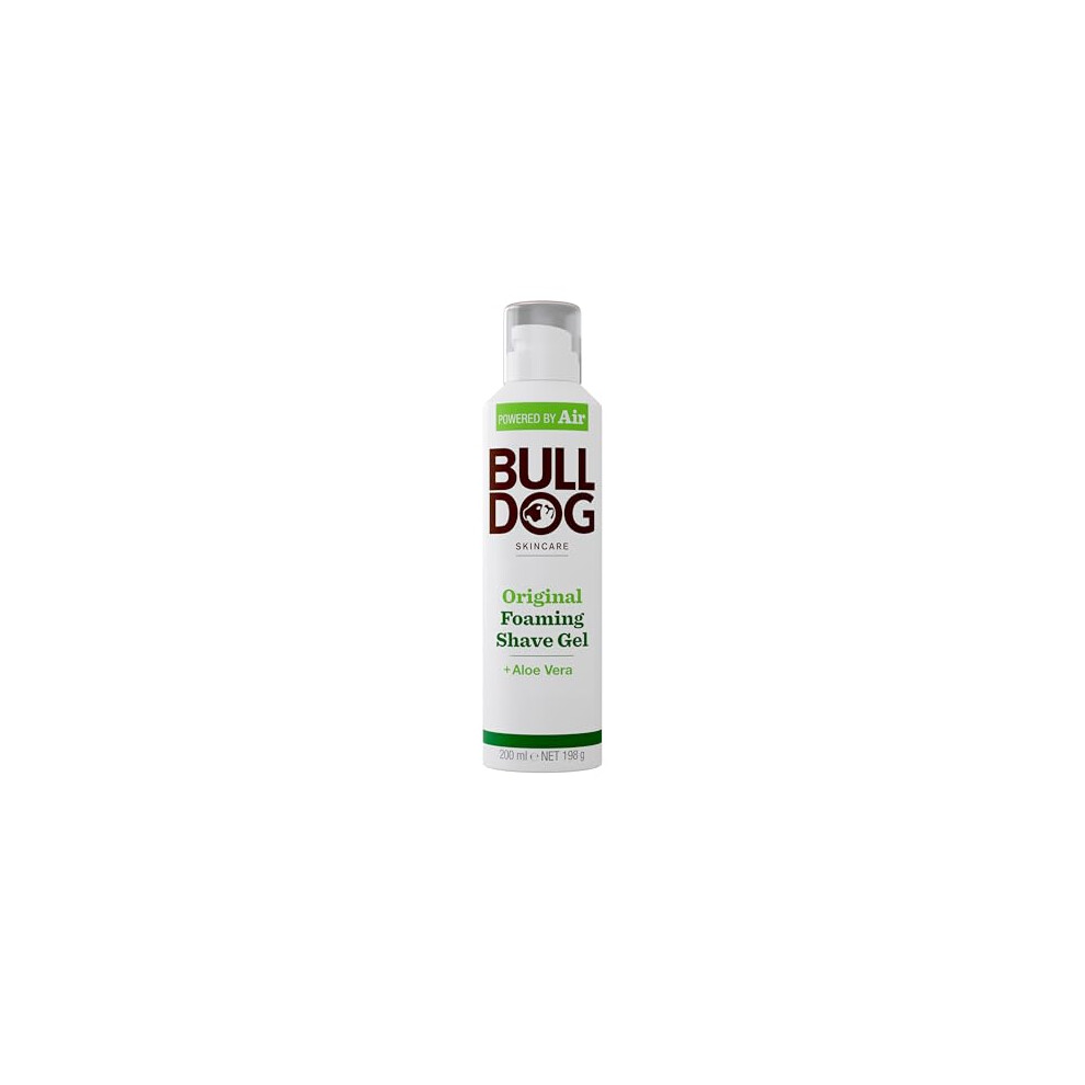 BULLDOG SKINCARE - Original Foaming Shave Gel | Smooth and conditioning | 200 ml