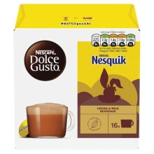 NESCAFÉ Dolce Gusto Nesquick - 16 Hot Chocolate Pods - Choco Drink - Quality Cocoa (One pack)