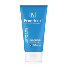 Freederm Exfoliating Daily Face Wash For Spot Prone Skin To Remove Excess Oil And Dirt. Prevents Spots. With Niacinamide, 150ml Tube