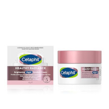 Cetaphil Night Cream 50g - Brightening Night Moisturiser for Hyperpigmentation with Niacinamide & Hyaluronic Acid