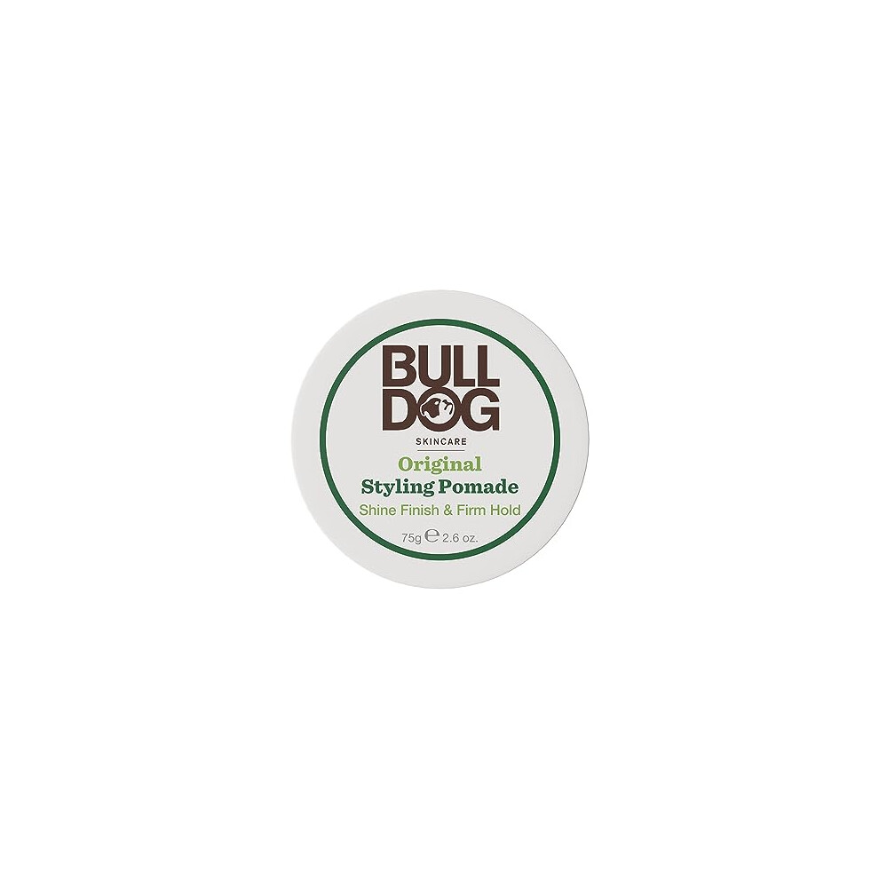 BULLDOG SKINCARE - Original Hair Styling Pomade For Men | Shine Finish and Firm Hold | 75 g
