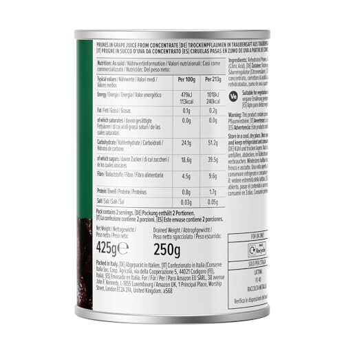 by Amazon Prunes In Fruit Juice, 425g 1