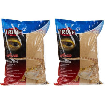 Trixie Basic Sand (Yellow) - terrarium substrate for desert terrariums - 5kg Bag (Pack of 2)