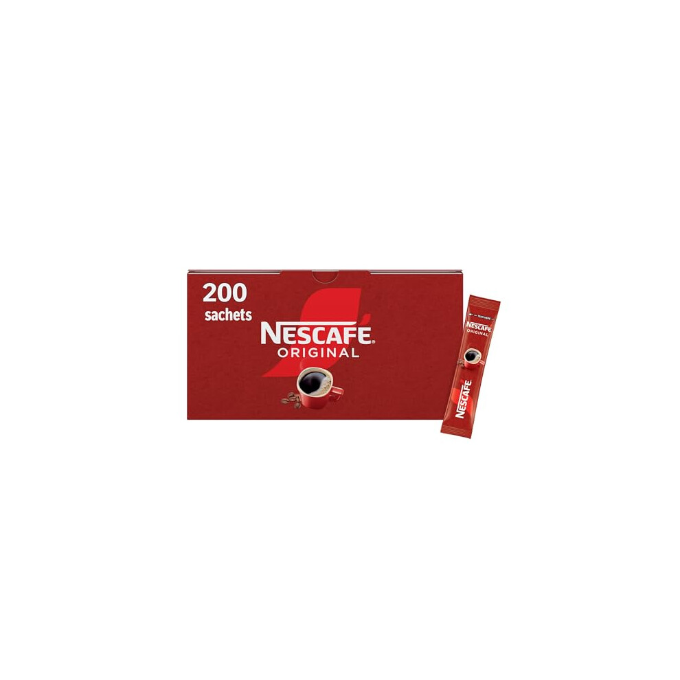 Nescafe Nescafé Original Instant Coffee Sachets - 200 X 1.8G Sticks