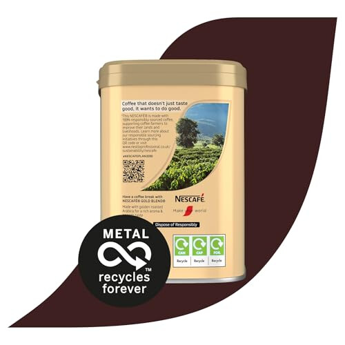 Nescafe NESCAFÉ Gold Blend Instant Coffee 500g Tin 2