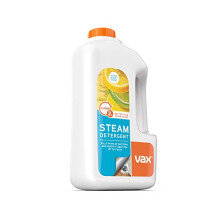 Vax Steam Detergent 1L Steam Cleaner Detergent, Hard Floor Cleaner Solution, Citrus Burst Scent, Remove 99.9 percent of Bacteria, 1-9-132666, White