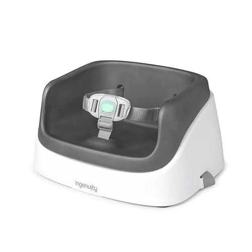 Ingenuity Ingenuity SmartClean Booster Seat, Slate, Easy Clean, 16mo+