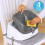 Ingenuity Ingenuity SmartClean Booster Seat, Slate, Easy Clean, 16mo+ 2
