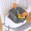 Ingenuity Ingenuity SmartClean Booster Seat, Slate, Easy Clean, 16mo+ 11