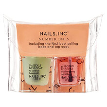Nails.INC Number Ones Mini Nail Duo, Retinol Top Coat & NailKale Base Coat