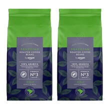 by Amazon Our Selection Brazilian Coffee Beans, Medium Roast, 1 Kg (2 Packs of 500g)