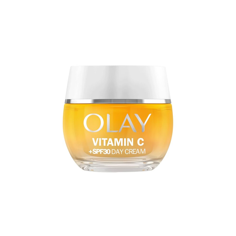 Olay Cream Vitamin C Face Moisturiser Day Spf 30 - 50Ml, Niacinamide