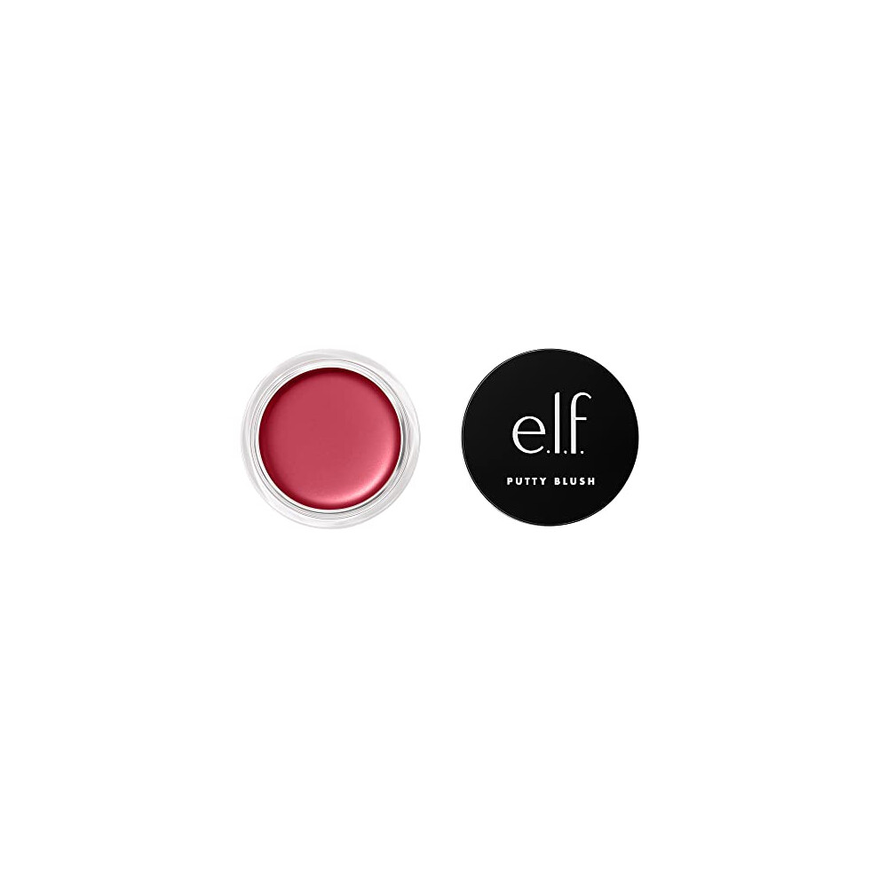 E.l.f. Putty Blush, Creamy & Ultra Pigmented Formula, Infused With Argan Oil & Vitamin E, Carribean, 0.35 Oz (10G)