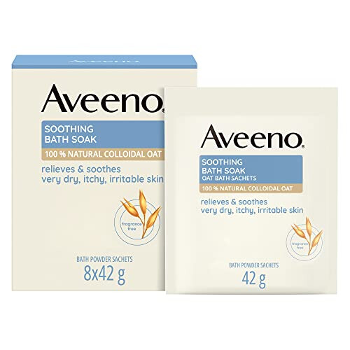 Aveeno Aveeno Soothing Bath Soak - 8x42g, Colloidal Oat