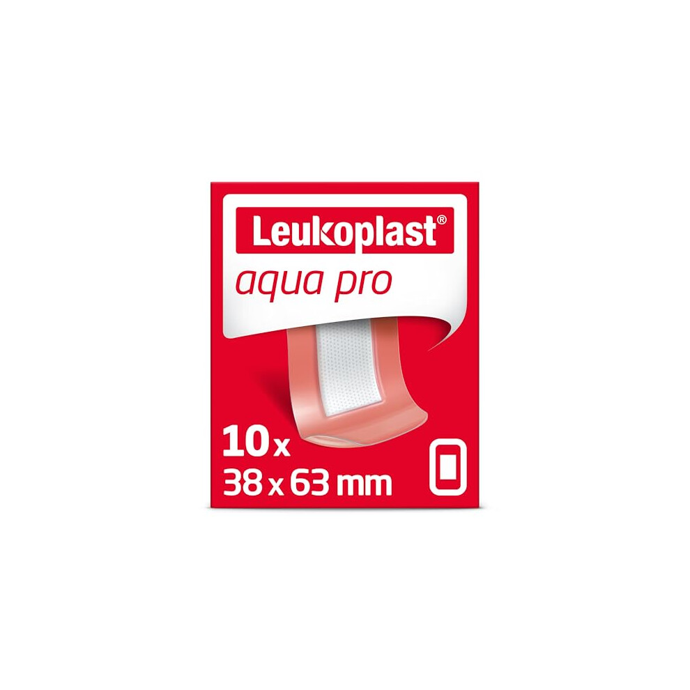 Leukoplast Aqua Pro Waterproof Plasters - 10 Pcs
