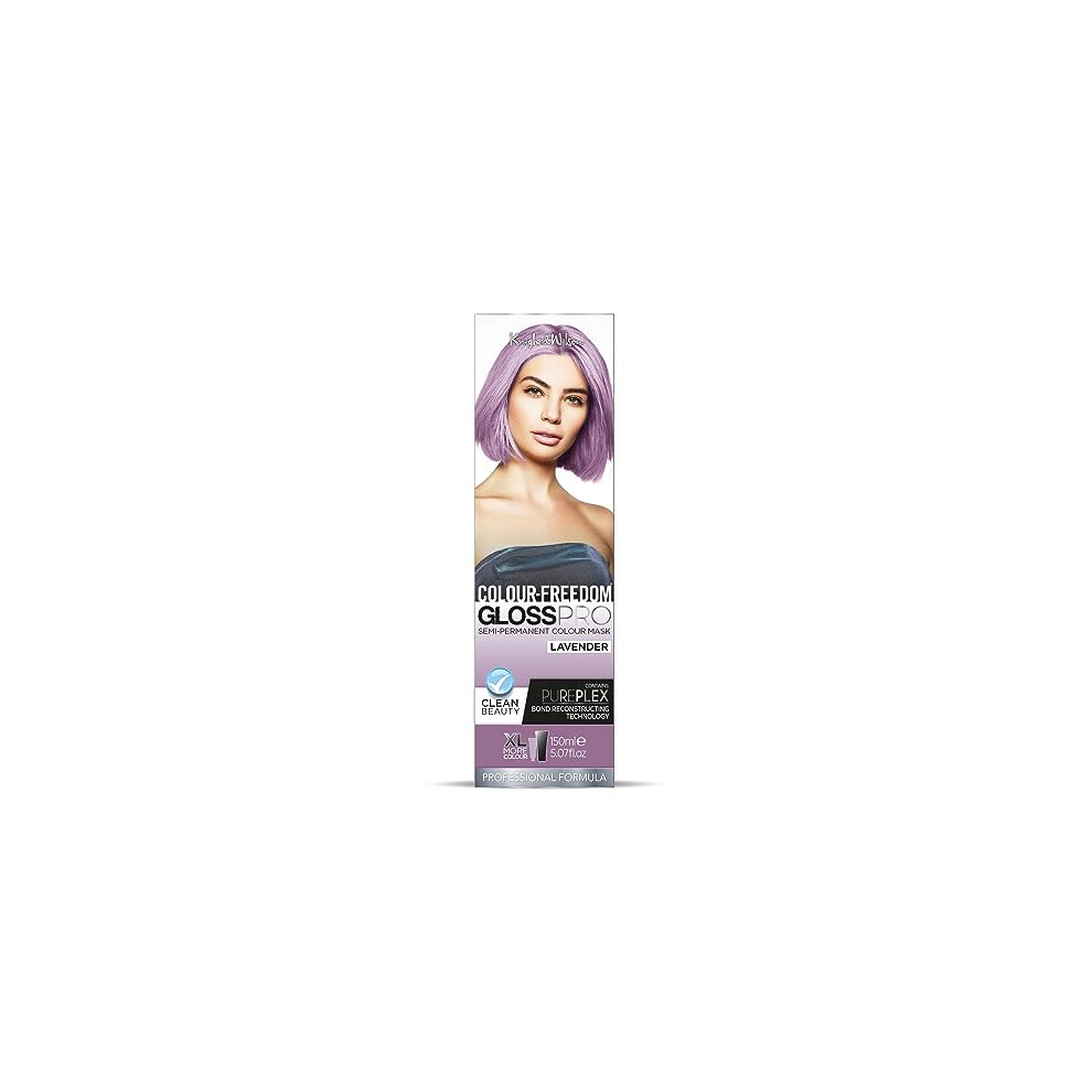 Knight & Wilson Purple Colour-Freedom Lavender Hair Colour: Semi-Permanent, Vegan