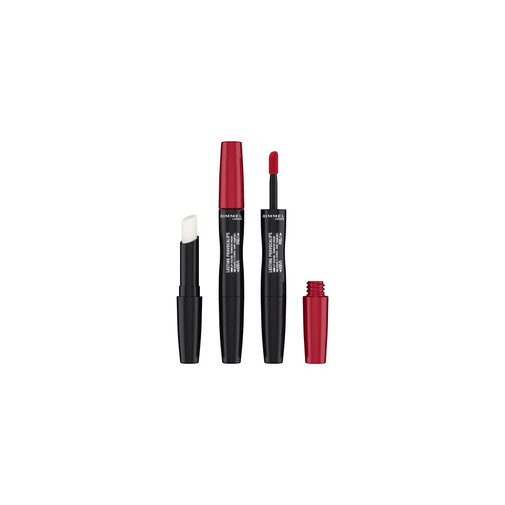 Rimmel Lasting Provocalips Liquid Lipstick Caught Red Lipped
