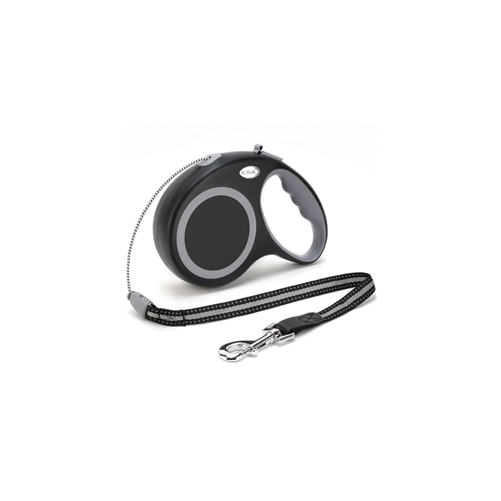 Ec.teak Retractable Dog Leash, 30 Ft Dog Walking Leash For Medium Large Dogs Up To 77 Lbs, Heavy Duty No Tangle, Large