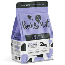 Pooch & Mutt - Slim & Slender, Complete Dry Dog Food (Grain Free), Chicken and Sweet Potato, 2kg