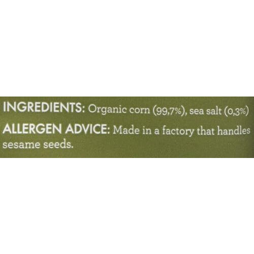 Kallo Organic Corn Cake Thins, Lightly Salted, 12 x 130g 2
