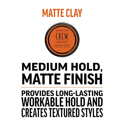 American Crew American Crew Texturising Matte Clay - Medium Hold, 85g 2