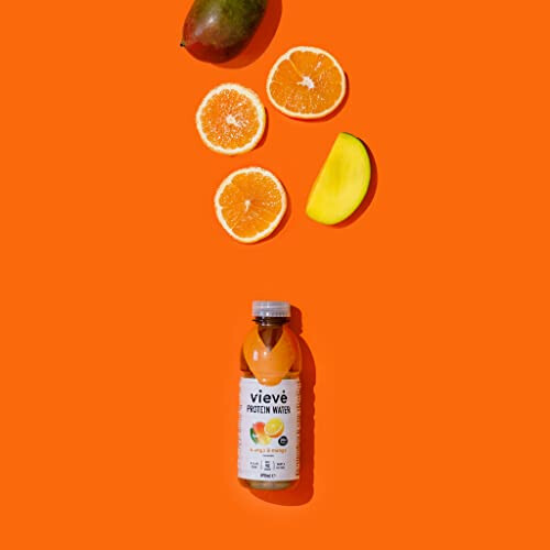 Vieve Protein Water 6x500ml - Orange & Mango, 20g Protein 2