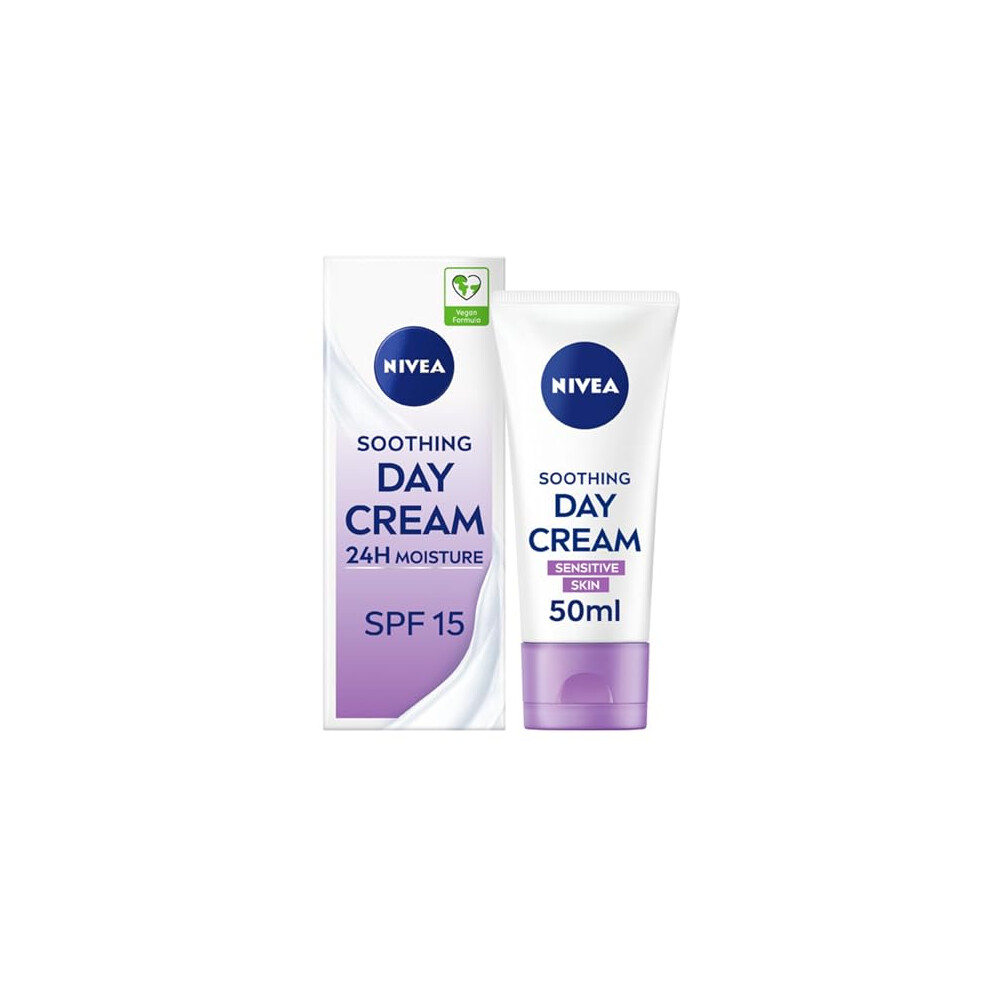 Nivea Cream Sensitive Day - 50Ml - Spf 15