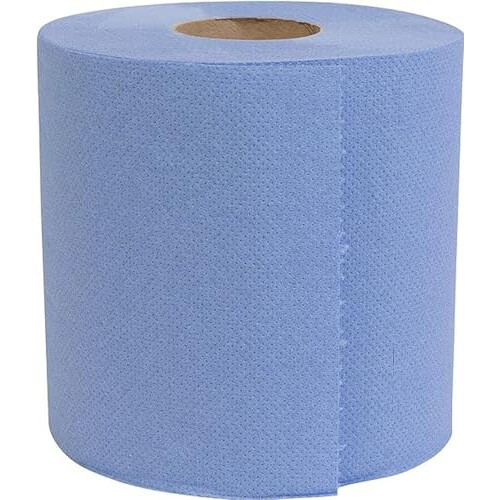 Blake & White Centrefeed Blue Rolls 6 Pack 2 Ply 400 Sheets 1
