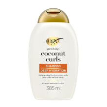 OGX Coconut Shampoo for Curly Hair 385 ml Sulfate Free Surfactants (Packing may vary)